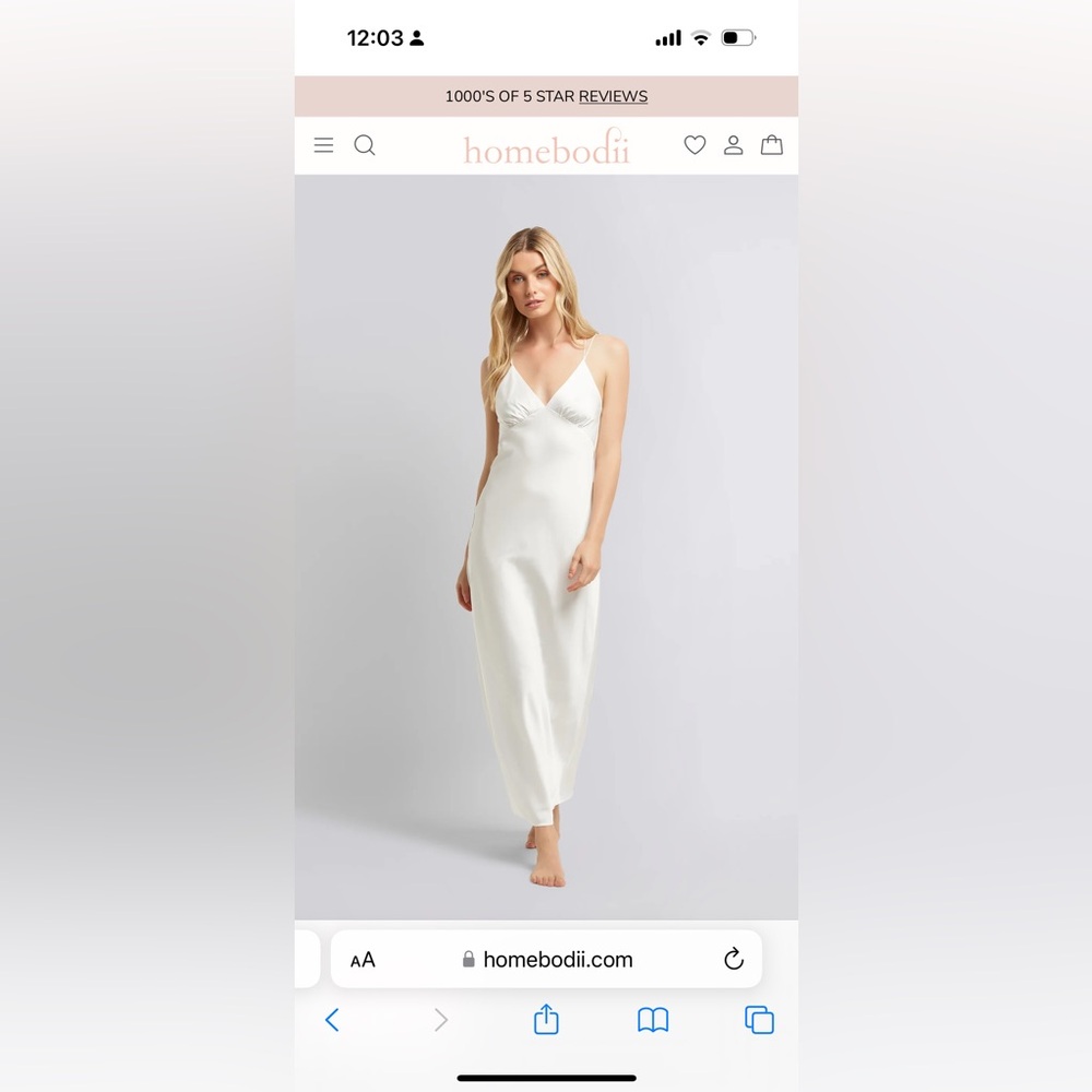 Halston x Homebodii Houston Slip